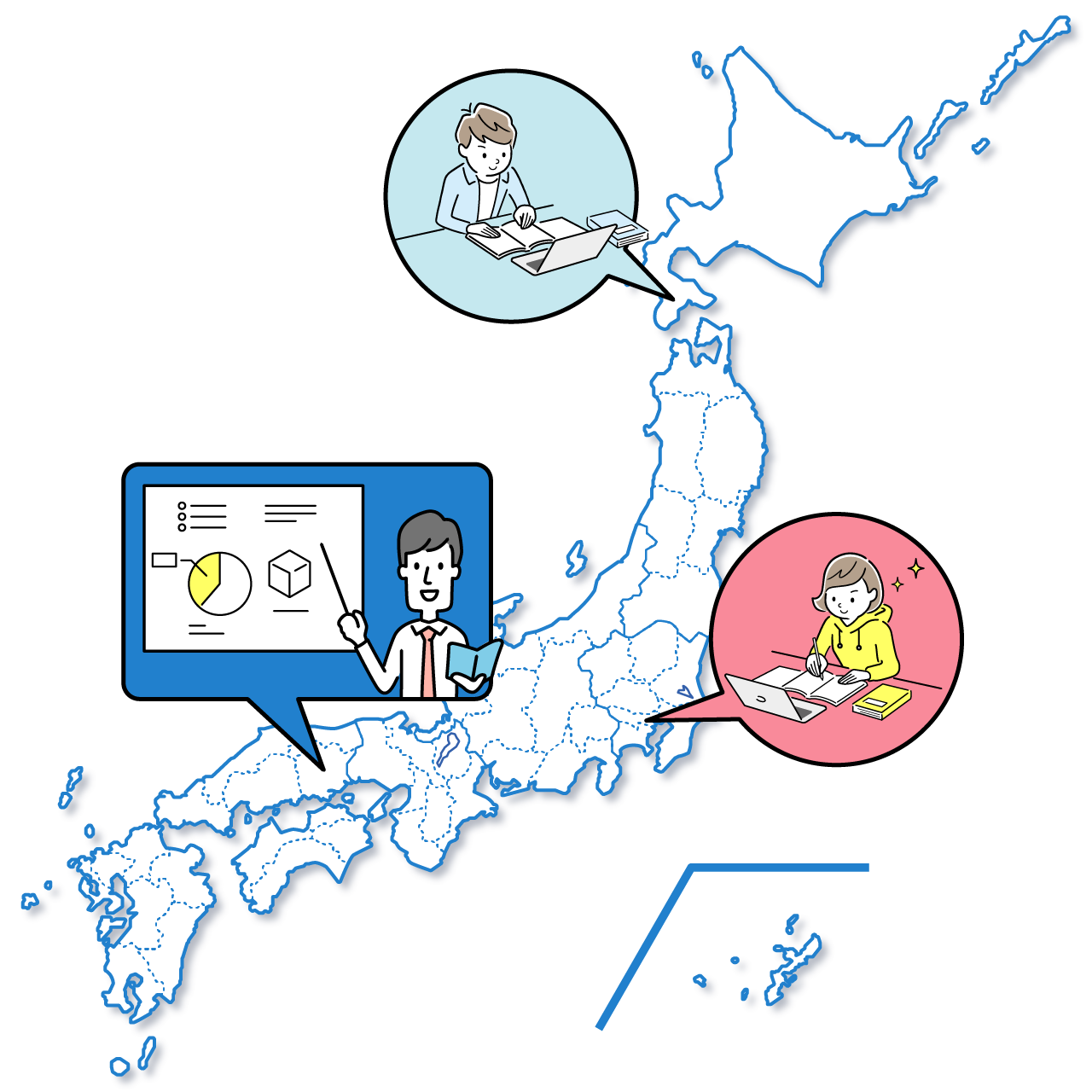オンライン授業全国対応